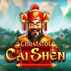 Chests of Cai Shen game by Pragmatic Play – logo hosted on Winzoria Casino
